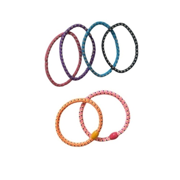 NWOT Pack of 6 Colorful Hairties - Picture 1 of 5